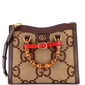Gucci Diana Nm Bamboo Handle Tote Jumbo #279345G18B